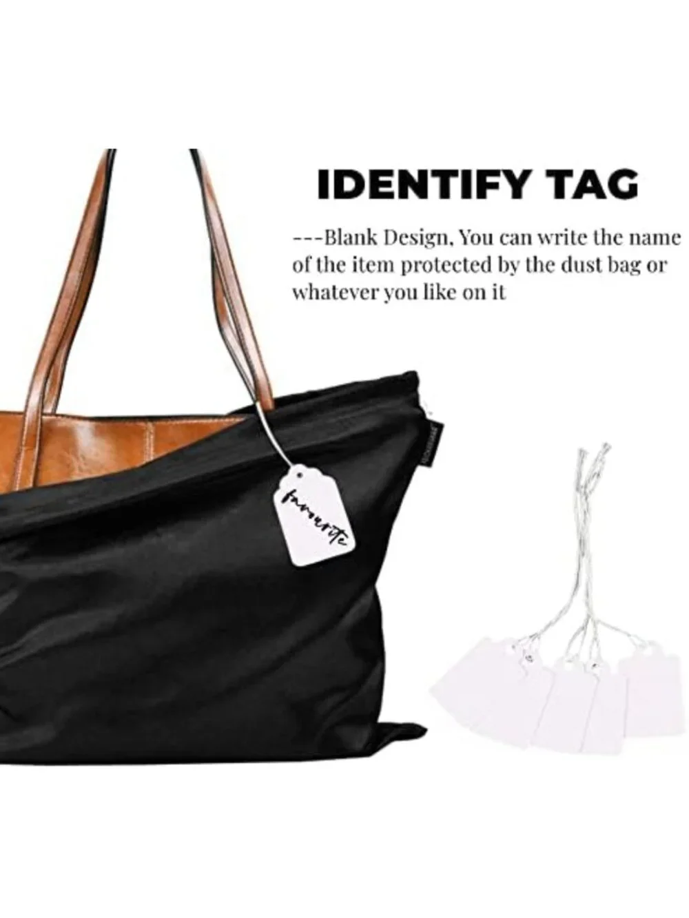 20 Pack Silk Dust Bags for Purses & Handbags | Travel Storage Pouches for Shoes